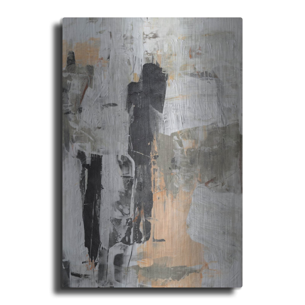 'Drab Abstraction 1' by Ethan Harper – Metal Wall Art
