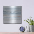 'Shimmering Southern Shores 1' by Ethan Harper – Metal Wall Art, 12x12 room view