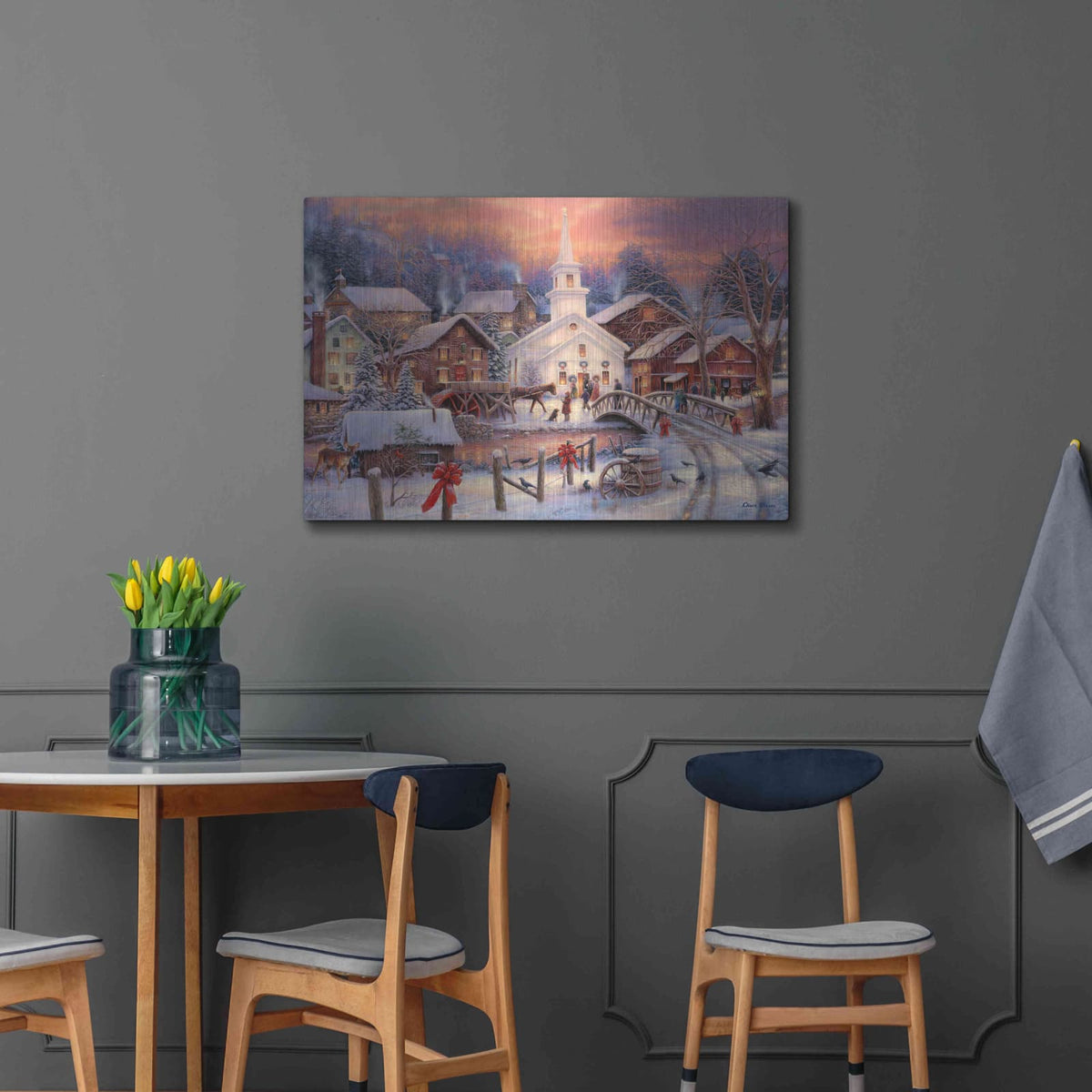'Hope Runs Deep' by Chuck Pinson – Metal Wall Art, 36x24 room view