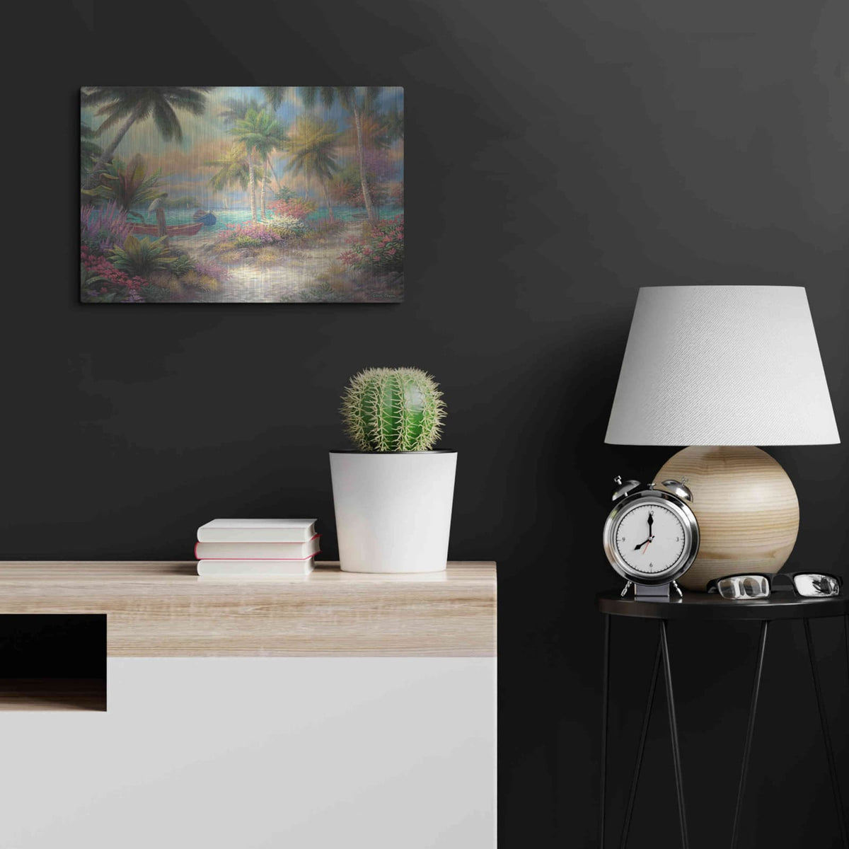 'Isle of Palms' by Chuck Pinson – Metal Wall Art, 24x16 room view