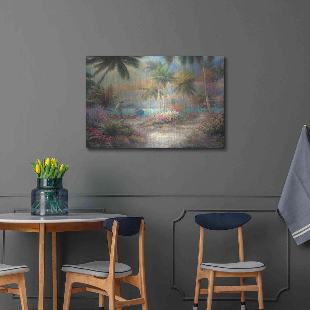 'Isle of Palms' by Chuck Pinson – Metal Wall Art, 36x24 room view