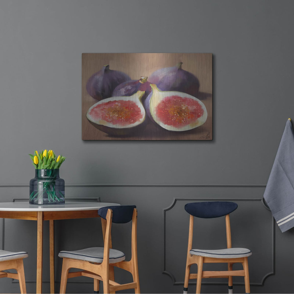 'Figs' by Avery Multer – Metal Wall Art, 36x24 room view