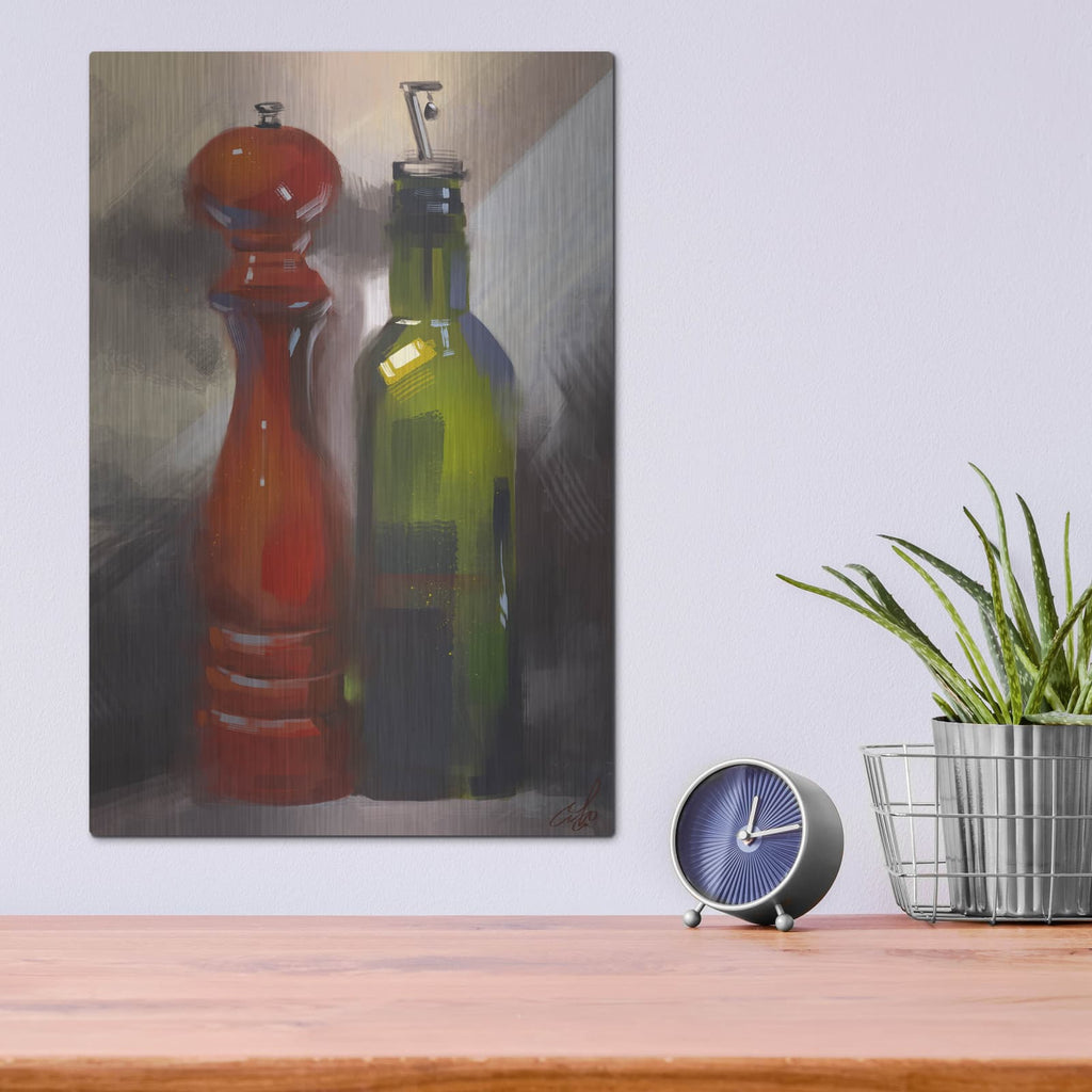 'Peppermill' by Avery Multer – Metal Wall Art, 12x16 room view