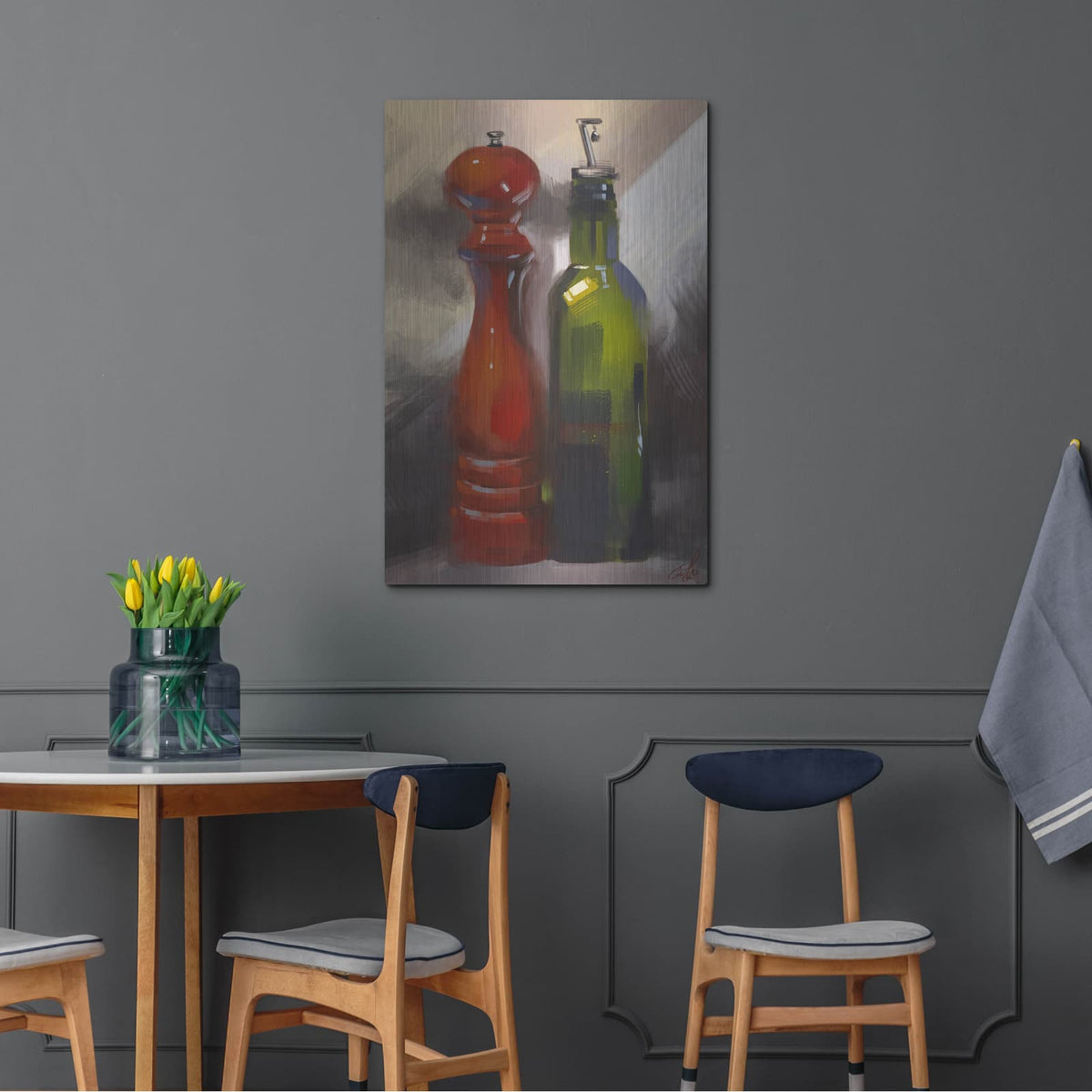 'Peppermill' by Avery Multer – Metal Wall Art, 24x36 room view