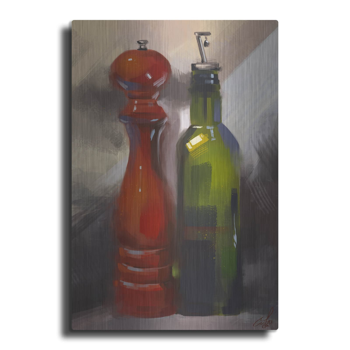 'Peppermill' by Avery Multer – Metal Wall Art