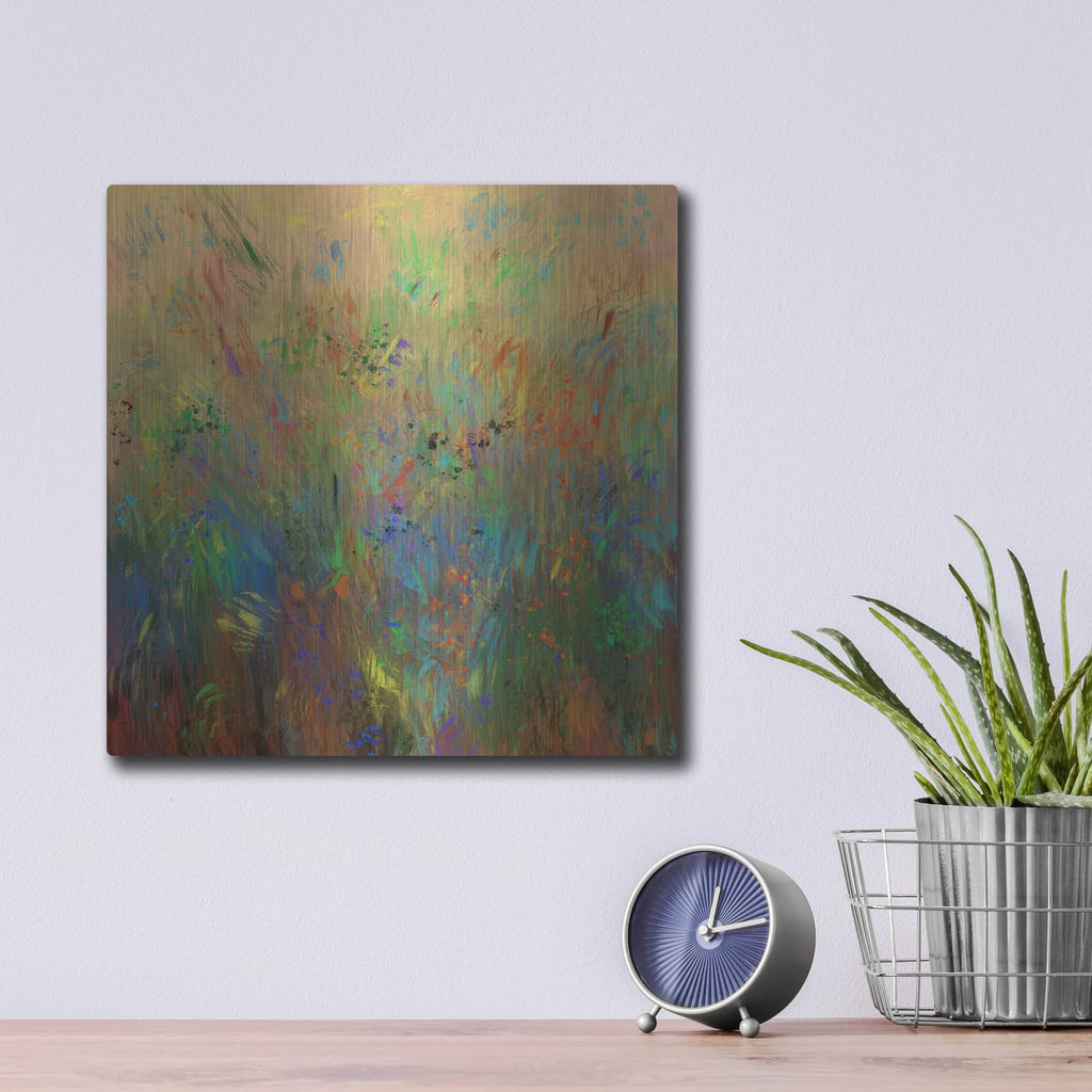 'Champ De Mars' by Cesare Bellassai – Metal Wall Art, 12x12 room view