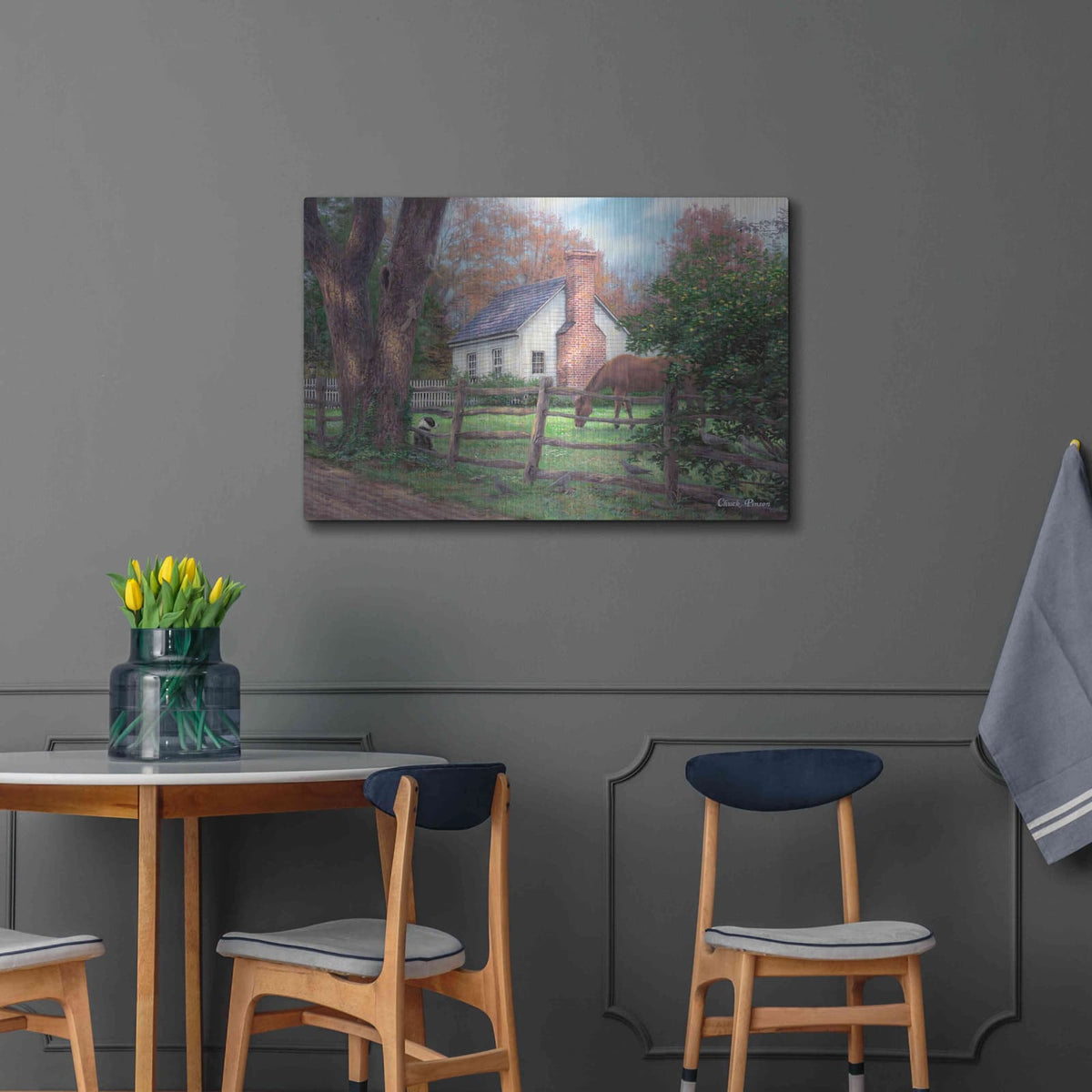 'Where Time Moves Slower' by Chuck Pinson – Metal Wall Art, 36x24 room view