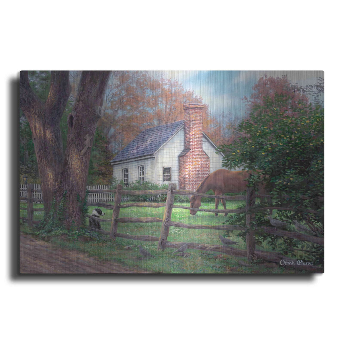 'Where Time Moves Slower' by Chuck Pinson – Metal Wall Art