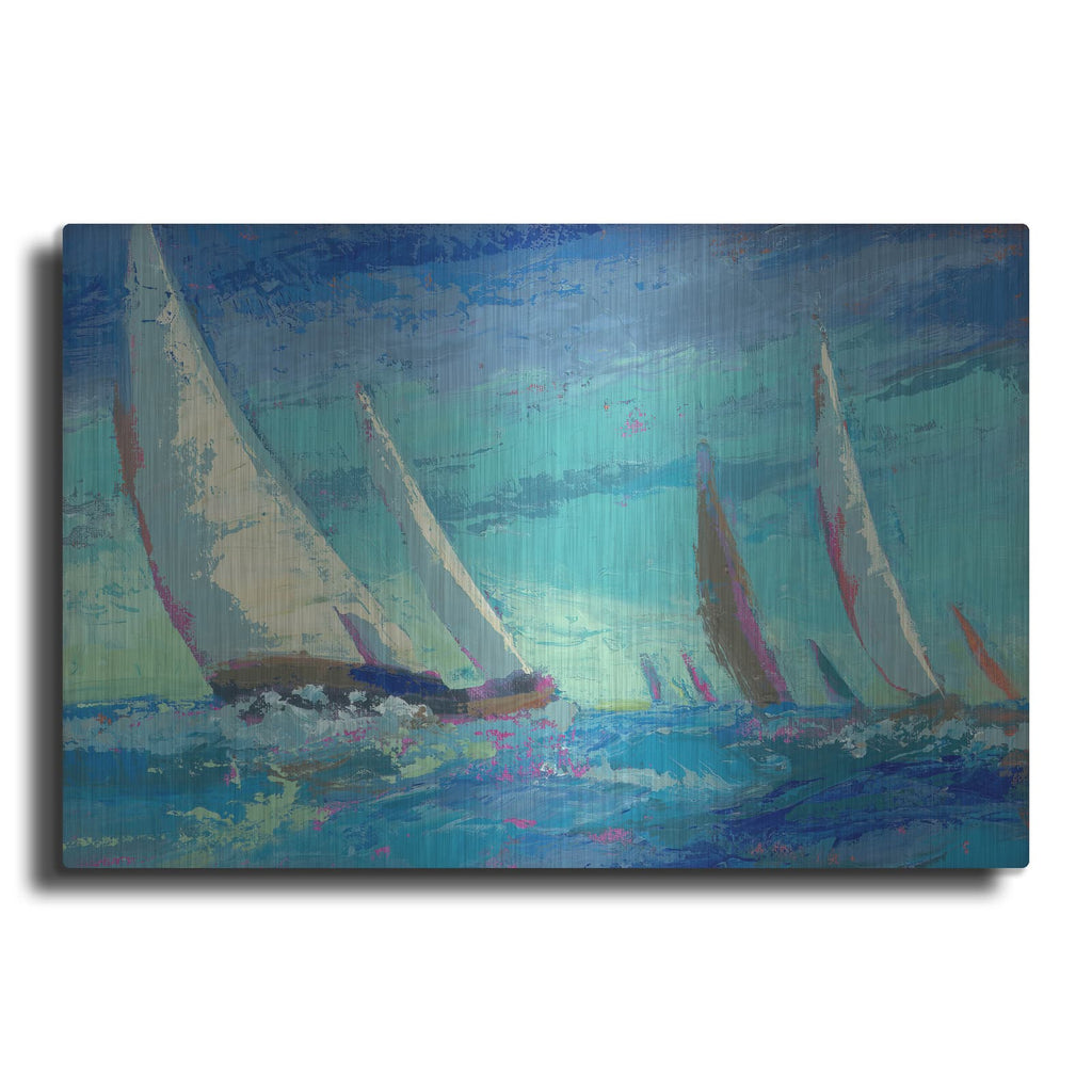 'Regatta' by Beth Forst – Metal Wall Art