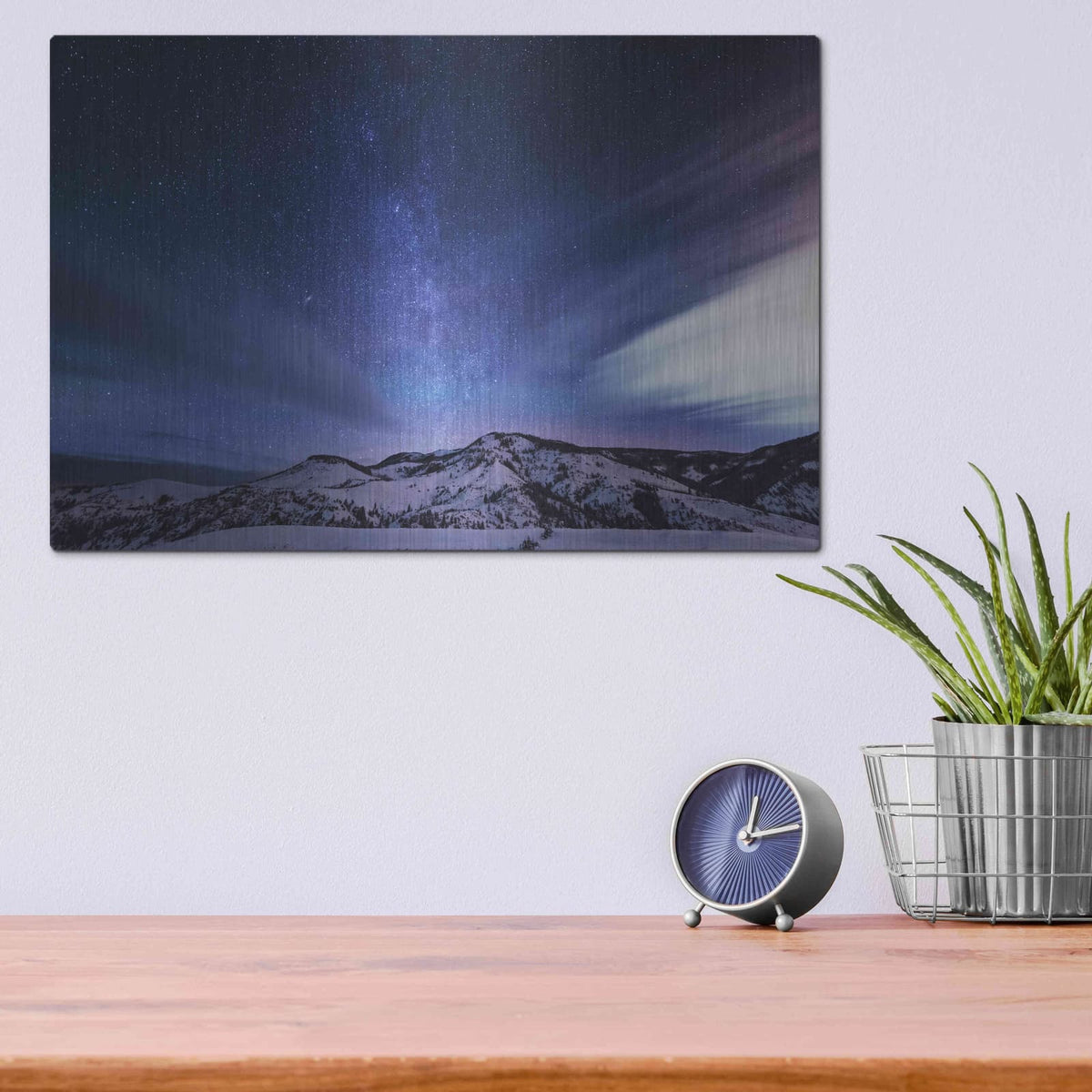 'Andromeda Rising' by Darren White – Metal Wall Art, 16x12 room view