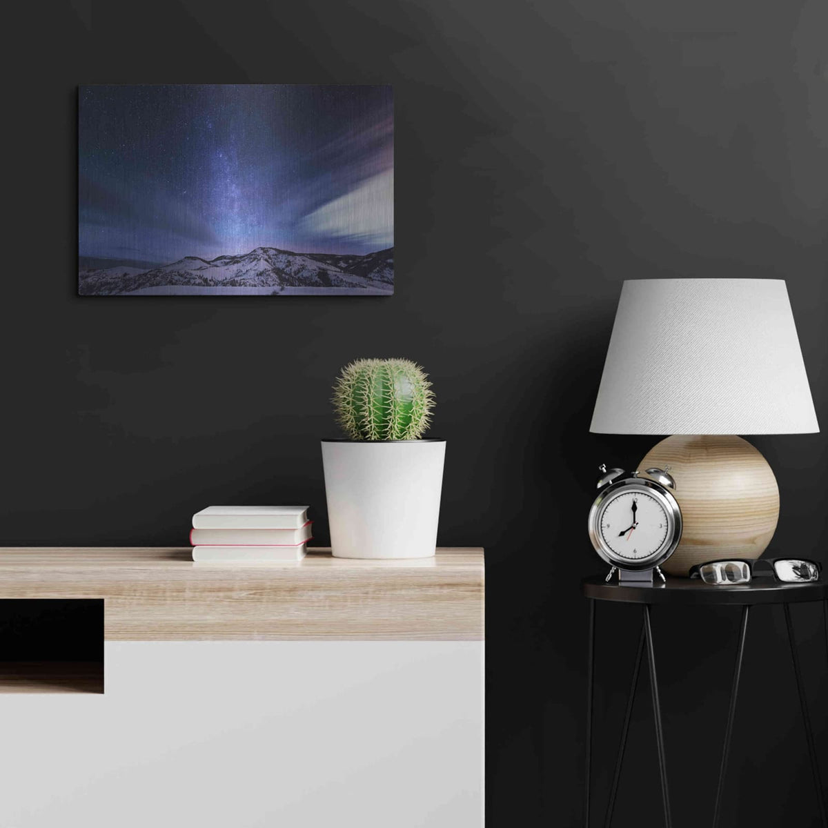 'Andromeda Rising' by Darren White – Metal Wall Art, 24x16 room view