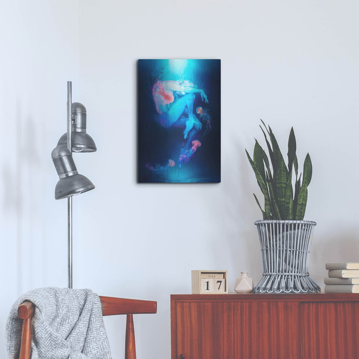 'Adagio For Stings' by Mario Sanchez Nevado – Metal Wall Art, 16x24 room view