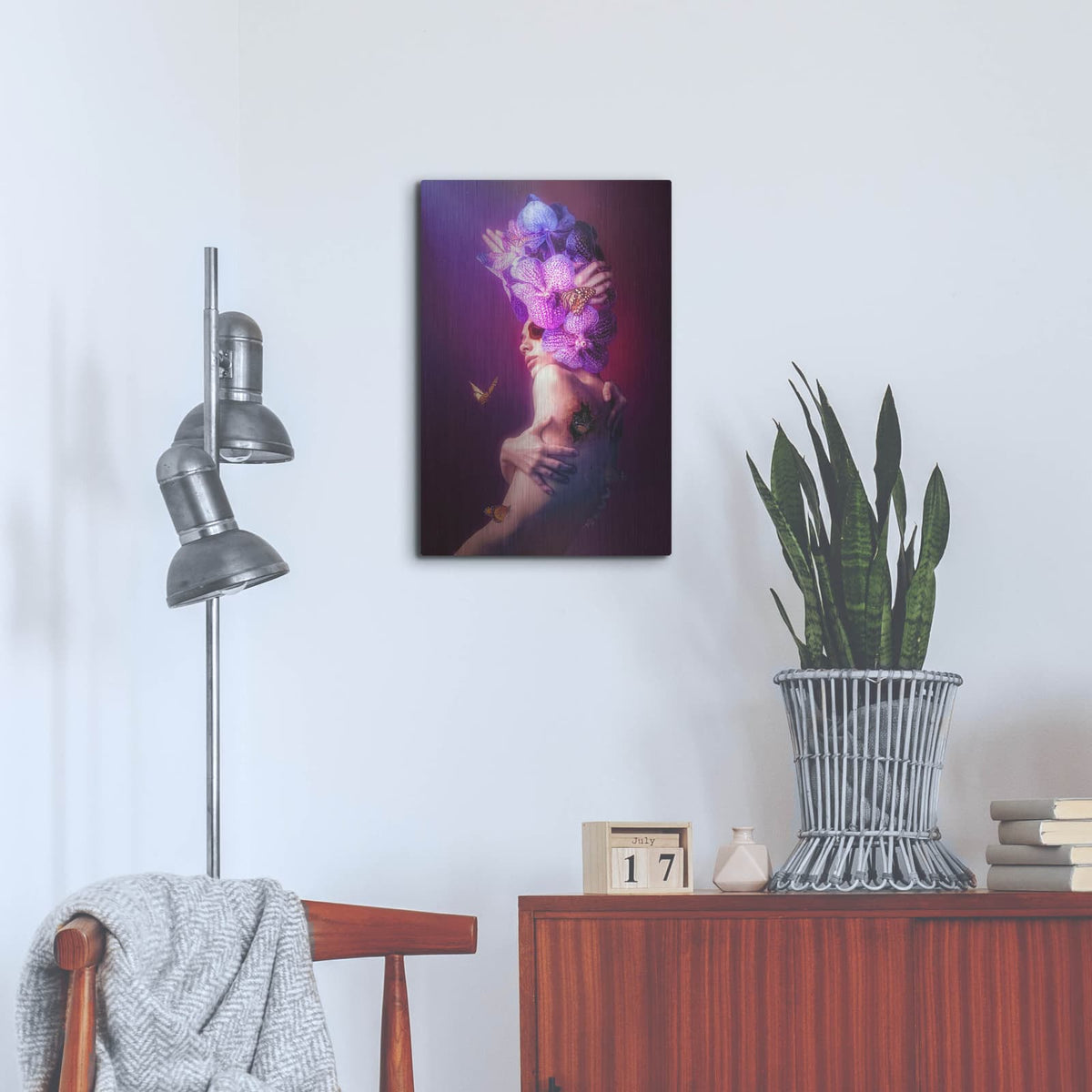 'Chrysalis' by Mario Sanchez Nevado – Metal Wall Art, 16x24 room view