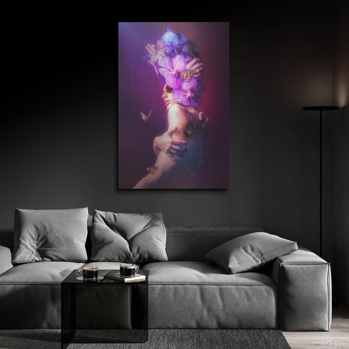 'Chrysalis' by Mario Sanchez Nevado – Metal Wall Art, 24x36 room view