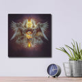 'Seraph' by Mario Sanchez Nevado – Metal Wall Art, 12x12 room view