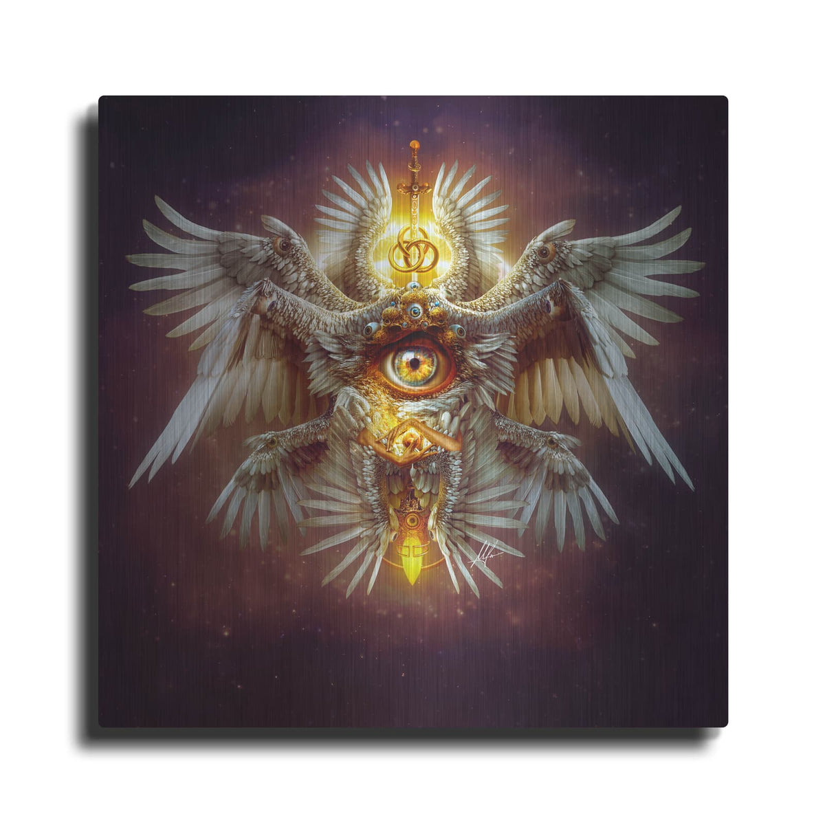 'Seraph' by Mario Sanchez Nevado – Metal Wall Art