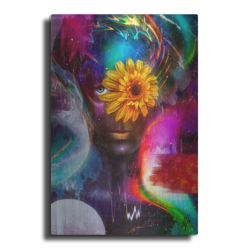 'Synesthetic Aurora' by Mario Sanchez Nevado – Metal Wall Art