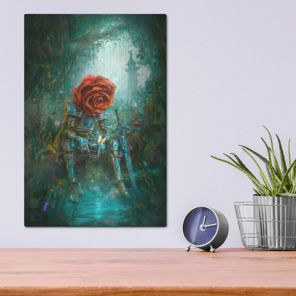 'The Redmarsh Art' by Mario Sanchez Nevado – Metal Wall Art, 12x16 room view