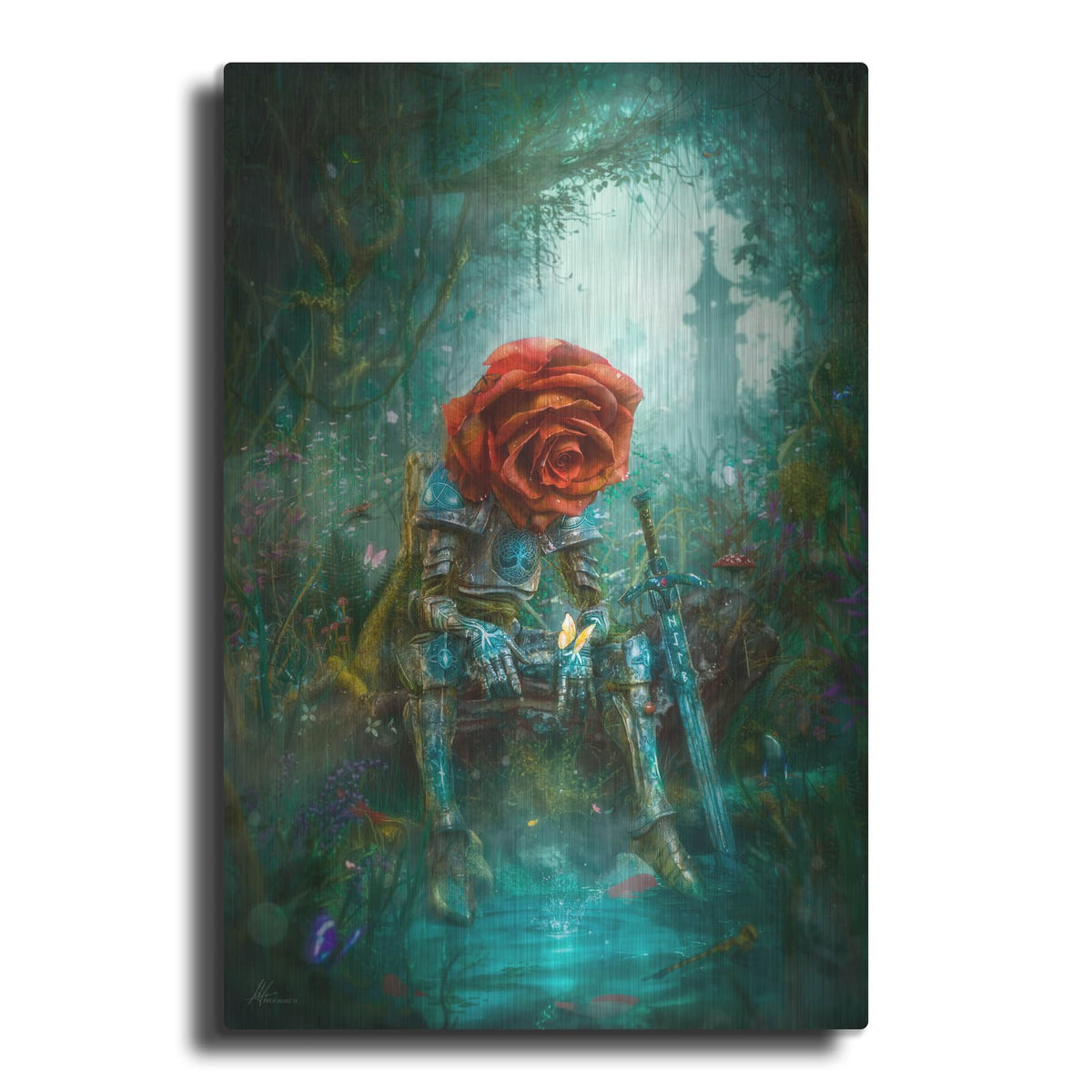 'The Redmarsh Art' by Mario Sanchez Nevado – Metal Wall Art