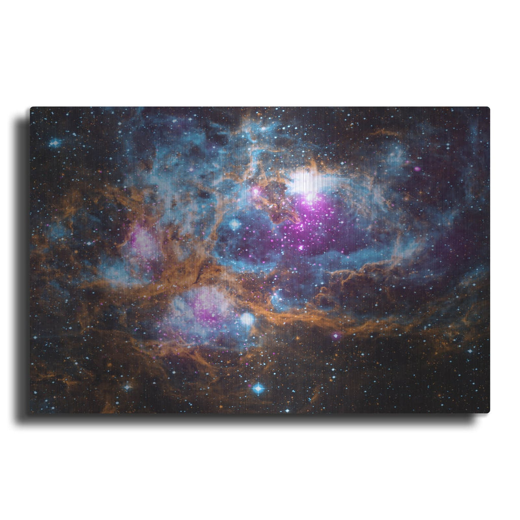 'Cosmic Winter Wonderland' – Metal Wall Art