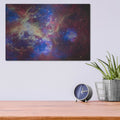 'Tarantula Nebula' – Metal Wall Art, 16x12 room view