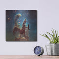 'Eagle Nebula' – Metal Wall Art, 12x12 room view