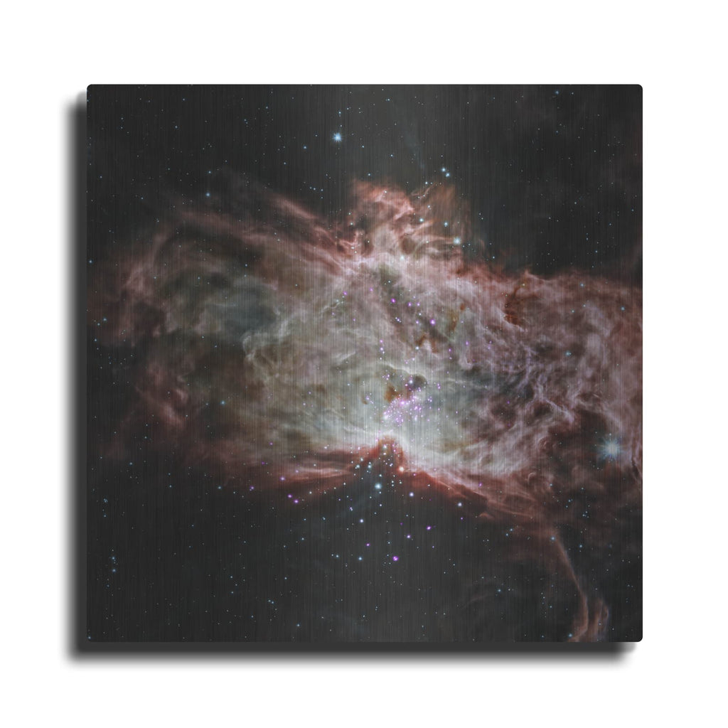 'Flame Nebula' – Metal Wall Art