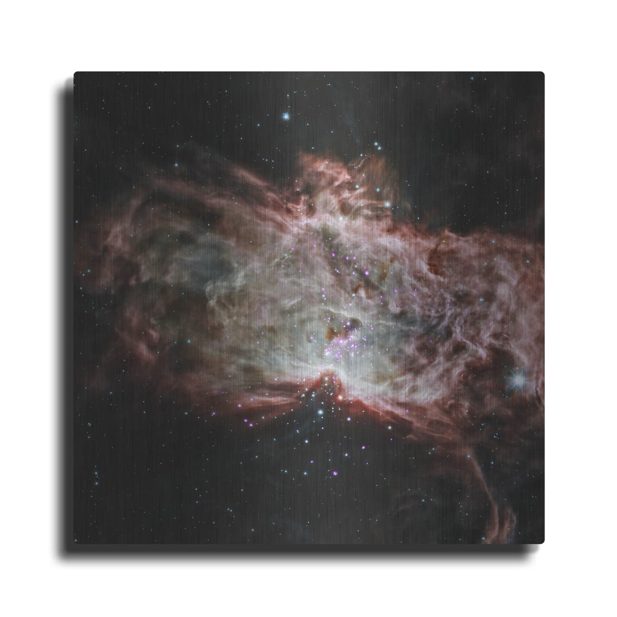 'Flame Nebula' – Metal Wall Art