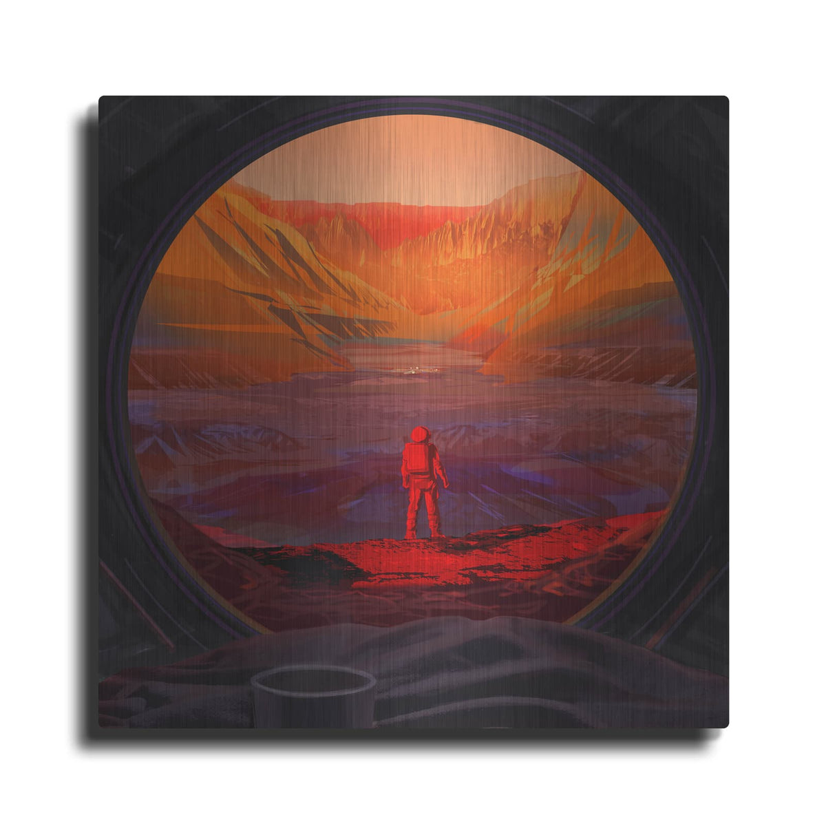 'On Mars' – Metal Wall Art