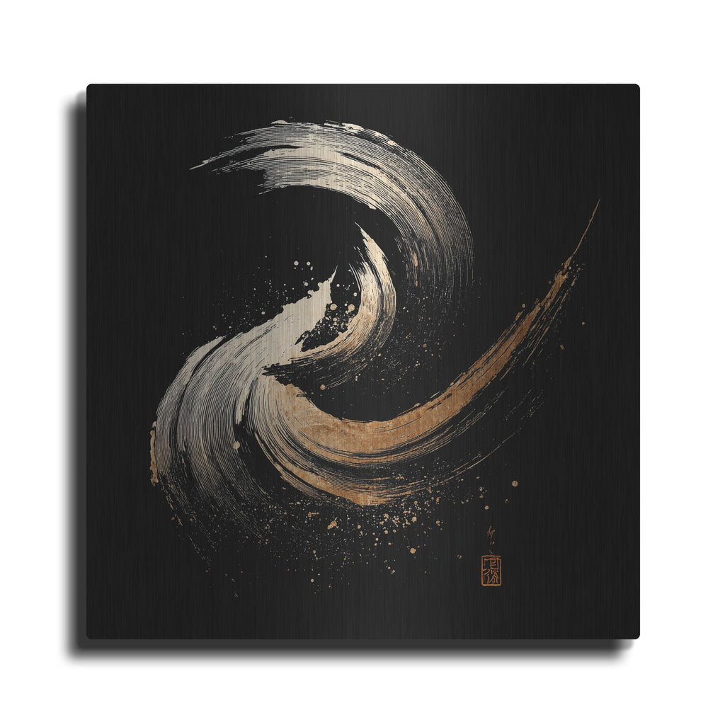 'Wind Of Karasawa' by Rich Monet Metal Wall Art