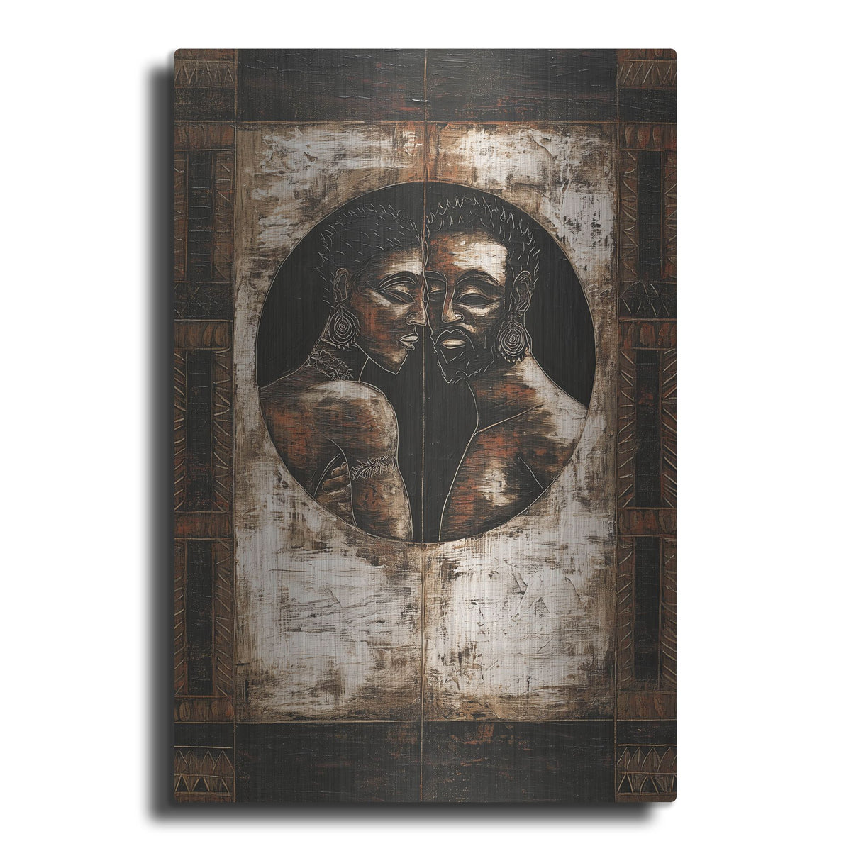 'Across The World' by Rich Monet Metal Wall Art