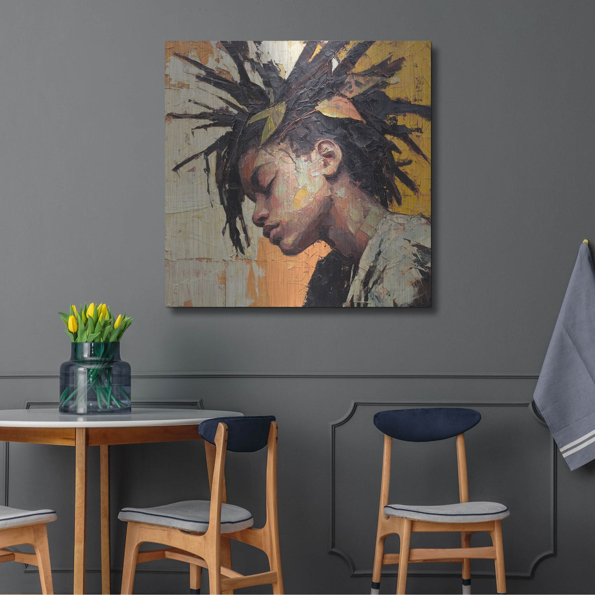 'Also Unfair' by Rich Monet Metal Wall Art