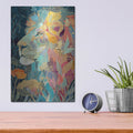 'Golden Lion' by Rich Monet Metal Wall Art