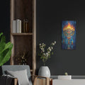 'Hanukkah Menorah' by Rich Monet Metal Wall Art