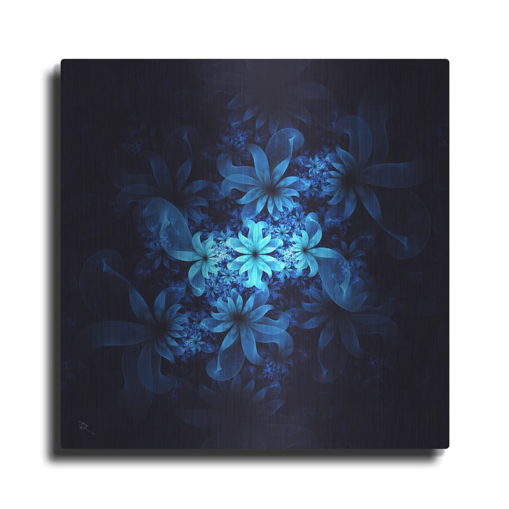 'Luminous Flowers' by Cameron Gray – Metal Wall Art