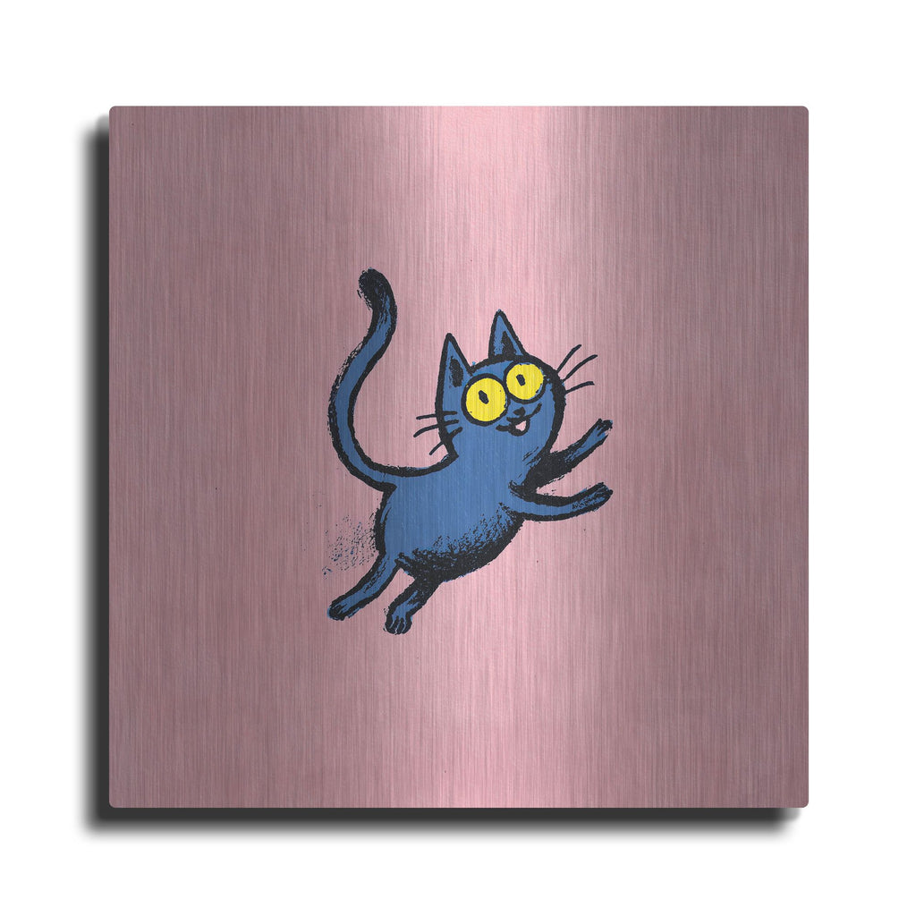 'Kitty's Cotton Candy' by Rich Monet Metal Wall Art