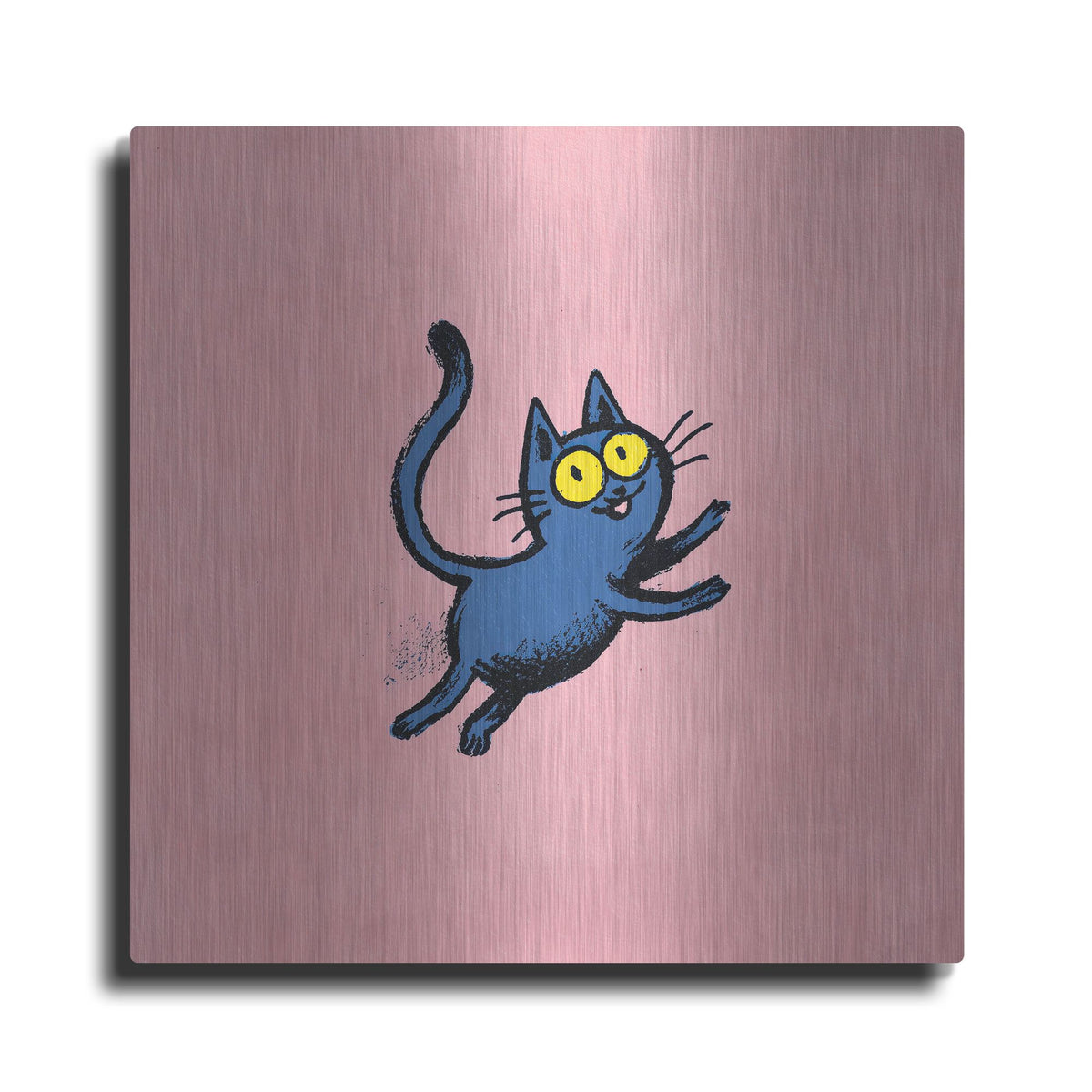 'Kitty's Cotton Candy' by Rich Monet Metal Wall Art