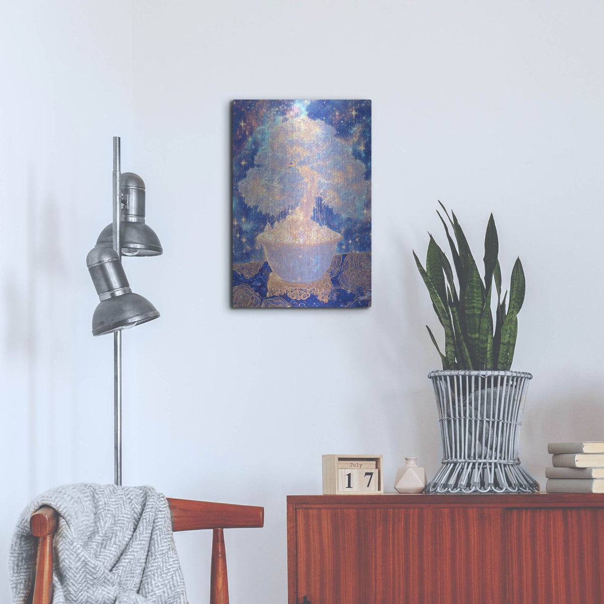 'Magical Bonsai Tree' by Rich Monet Metal Wall Art