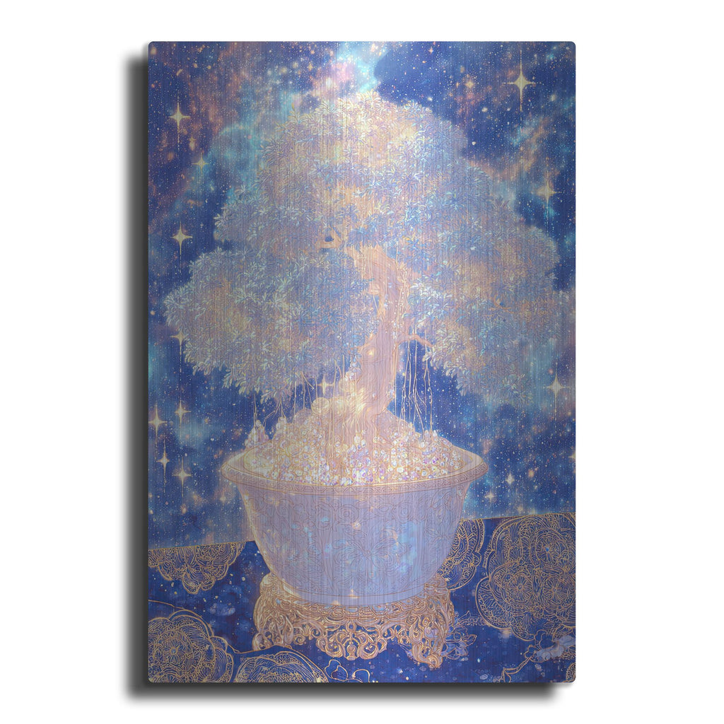 'Magical Bonsai Tree' by Rich Monet Metal Wall Art