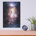 'Connected To Source' by Cameron Gray – Metal Wall Art, 12x16 room view