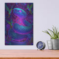'Snake Land 2' by Rich Monet Metal Wall Art
