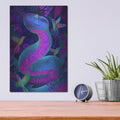 'Snake Land' by Rich Monet Metal Wall Art