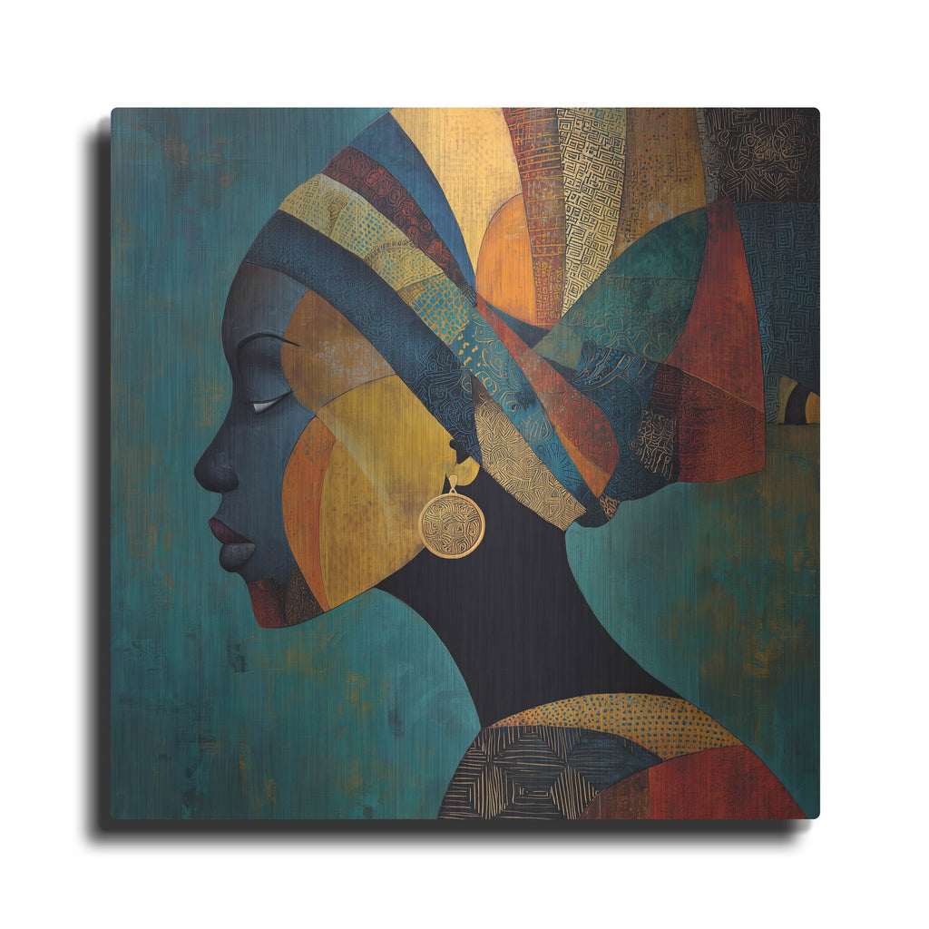 'Soulful Whisper' by Rich Monet Metal Wall Art