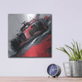 'Speed Demon Red' by Rich Monet Metal Wall Art
