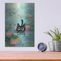 'Cat Fish' by Rich Monet Metal Wall Art
