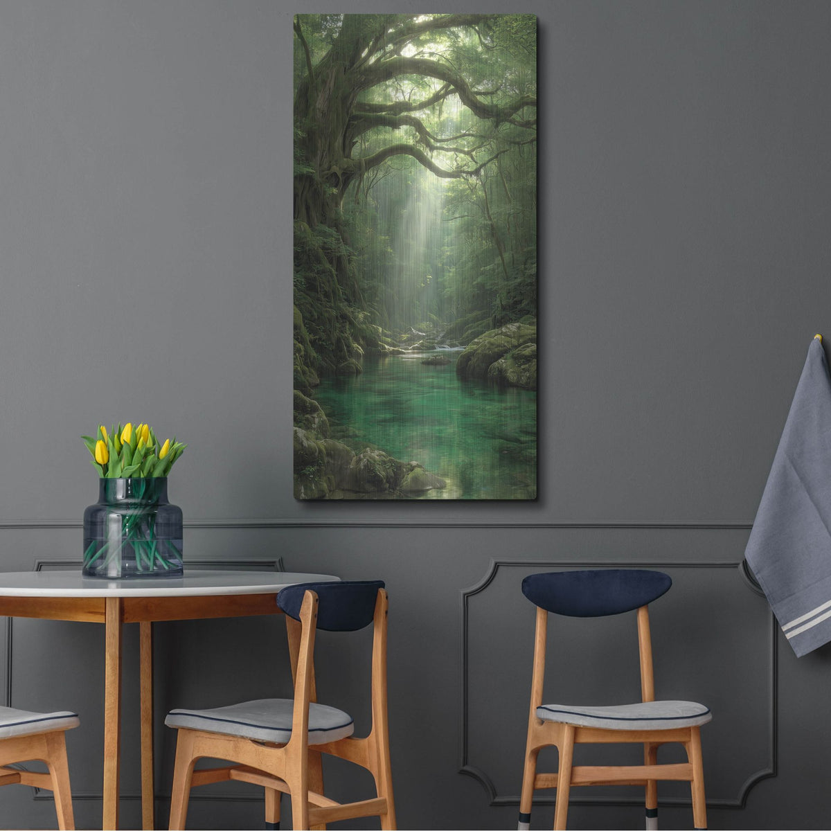 'Enchanted Forest' by Rich Monet Metal Wall Art