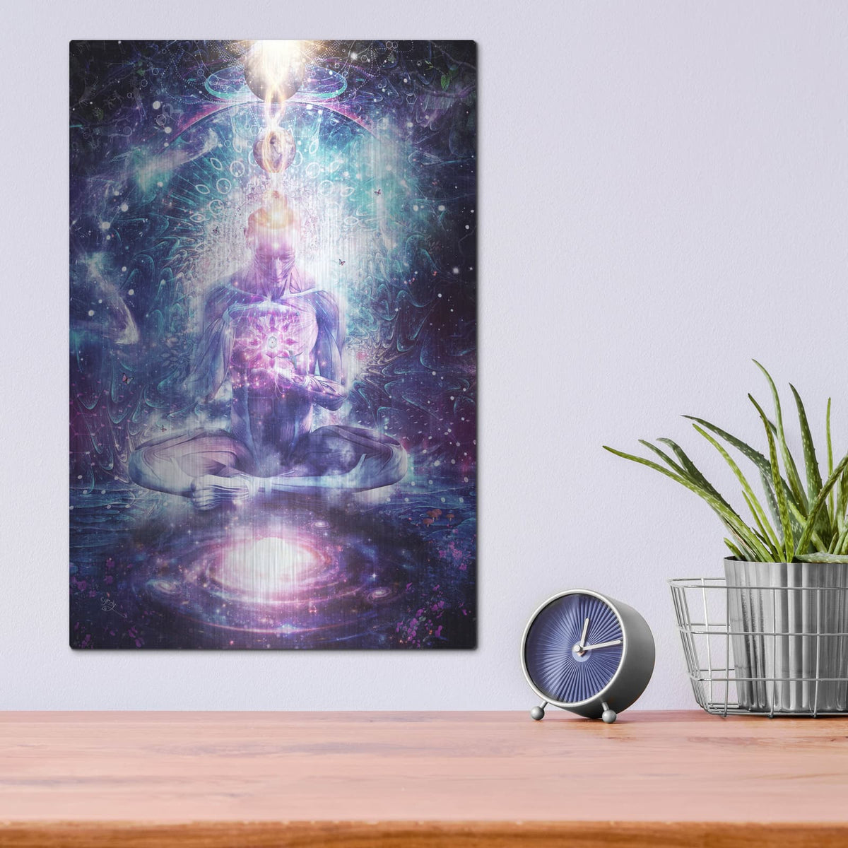 'On The Edge Of Harmony' by Cameron Gray – Metal Wall Art, 12x16 room view