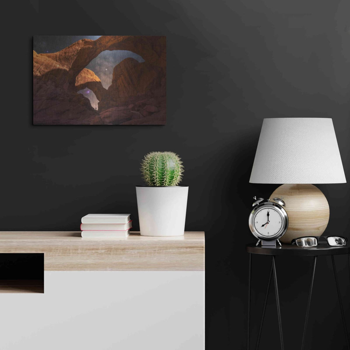 'Explore The Night' by Darren White – Metal Wall Art, 24x16 room view