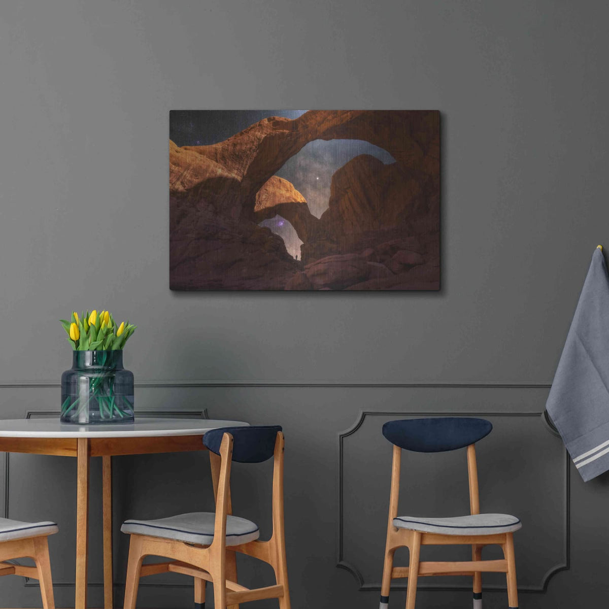 'Explore The Night' by Darren White – Metal Wall Art, 36x24 room view