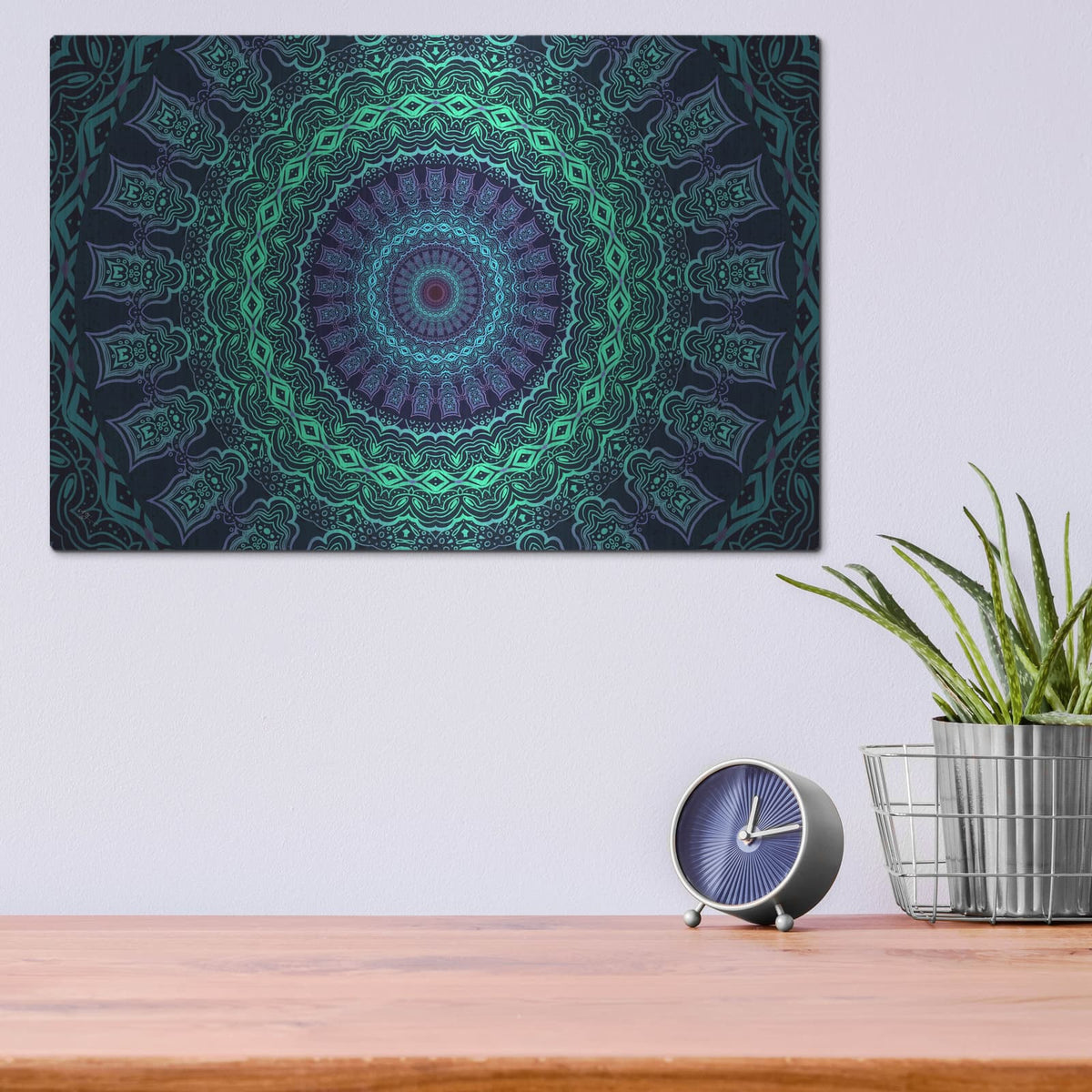 'Set And Setting 5' by Cameron Gray – Metal Wall Art, 16x12 room view